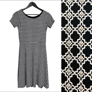 Uniqlo Mosaic Print Built in Bra Dress